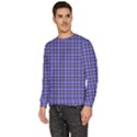 Blue Tartan Plaid 1 Men s Fleece Sweatshirt View2
