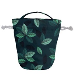 Foliage Drawstring Bucket Bag by HermanTelo