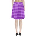 Purple Plaid Tartan 3 Pleated Skirt View2