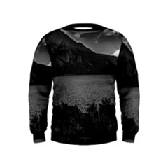 Nahuel Huapi Lake And Andes Range Mountains Landscape, Bariloche, Argentina Kids  Sweatshirt by dflcprintsclothing