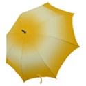 Amber Orange To Cream Yellow Bilinear Gradient Hook Handle Umbrellas (Large) View2