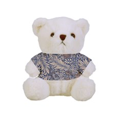 Brown Vintage Background Vintage Floral Pattern, Brown Full Print Tee For Cuddly Teddy Bear by kyorashop23