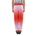 Pink Lace To Scarlet Red Bilinear Gradient Women s Jogger Sweatpants View2