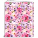 Pattern Seamless Texture Daisies 8  x 10  Softcover Notebook View2