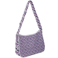 Boho Pattern 2 Zip Up Shoulder Bag by designsbymallika