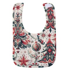 Christmas Tree Snow Baby Bib by Bedest