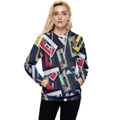 Abstract Case Women s Lightweight Drawstring Hoodie by kyorashop23