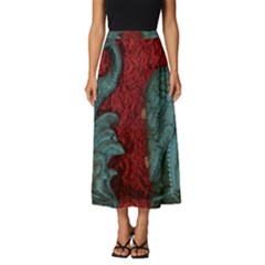Cranes Classic Midi Chiffon Skirt by bestdesignintheworld