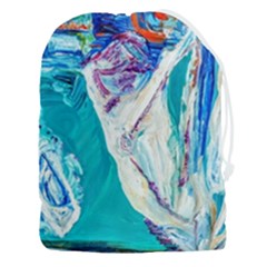 Sailing Boat Drawstring Pouch (3xl) by bestdesignintheworld