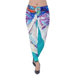 Sailing Boat Velvet Leggings by bestdesignintheworld