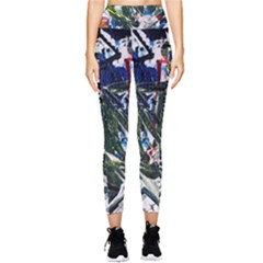 Snow In A City-1-1 Pocket Leggings  by bestdesignintheworld