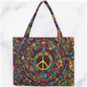 Peace Abstract Pattern Creative Drawing Mini Tote Bag View1