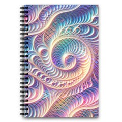 Abstract Fractal Art Swirl Pattern Notebooks by Salmanaz77