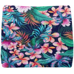 Hawaiian Flowers Hawaii Seat Cushion by Cemarart