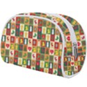 Template Christmas Pattern Make Up Case (Large) View2