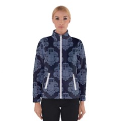 Dr Who Tardis Pattern Women s Bomber Jacket by Tsamara