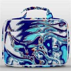 Trippy Dippy Bears Blue Dancing Greatful Dead Skull Steal Your Face Travel Toiletry Bag With Hanging Hook by Salmanaz77