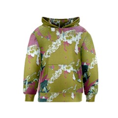 Colorwoven Abstract Print Kids  Pullover Hoodie by dflcprintsclothing