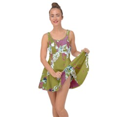 Colorwoven Abstract Print Inside Out Casual Dress by dflcprintsclothing