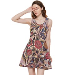 Abstract Flowers Inside Out Racerback Dress by DinkovaArt