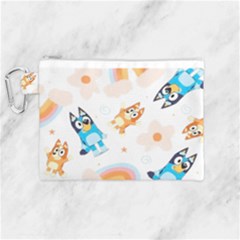 Bluey Canvas Cosmetic Bag (medium) by avitendut