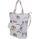 Bluey, Bluey merch, Bluey pattern, Bluey Bluey, bingo, Bluey design, bluey dog Shoulder Tote Bag View1