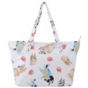 Bluey, Bluey merch, Bluey pattern, Bluey Bluey, bingo, Bluey design, bluey dog Full Print Shoulder Bag View1