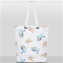Bluey, Bluey merch, Bluey pattern, Bluey Bluey, bingo, Bluey design, bluey dog Full Print Rope Handle Tote (Small) View2