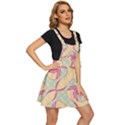 Abstract Pattern Design Scrapbooking Apron Dress View3