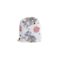 Bluey, Bluey Merch, Bluey Pattern, Bluey Bluey, Bingo, Bluey Design, Bluey Dog Drawstring Pouch (xs) by avitendut