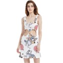 Bluey, Bluey merch, Bluey pattern, Bluey Bluey, bingo, Bluey design, bluey dog Velour Cutout Dress View1