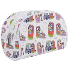 Bluey, Bluey Merch, Bluey Pattern, Bluey Bluey, Bingo, Bluey Design, Bluey Dog Make Up Case (large) by avitendut