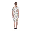 Bluey, Bluey merch, Bluey pattern, Bluey Bluey, bingo, Bluey design, bluey dog Classic Short Sleeve Midi Dress View2