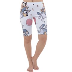 Bluey, Bluey Merch, Bluey Pattern, Bluey Bluey, Bingo, Bluey Design, Bluey Dog Cropped Leggings  by avitendut