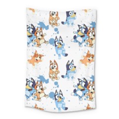 Bluey, Bluey Merch, Bluey Pattern, Bluey Bluey, Bingo, Bluey Design, Bluey Dog Small Tapestry by avitendut