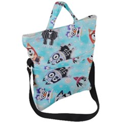 Bluey, Bluey Merch, Bluey Pattern, Bluey Bluey, Bingo, Bluey Design, Bluey Dog Fold Over Handle Tote Bag by avitendut