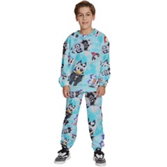 Bluey, Bluey Merch, Bluey Pattern, Bluey Bluey, Bingo, Bluey Design, Bluey Dog Kids  Sweatshirt Set by avitendut