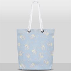 Bluey, Bluey Merch, Bluey Pattern, Bluey Bluey, Bingo, Bluey Design, Bluey Dog Full Print Rope Handle Tote (small) by avitendut