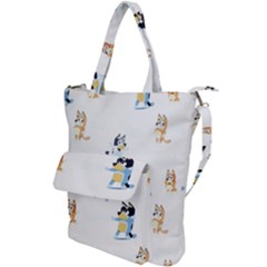 Bluey, Bluey Merch, Bluey Pattern, Bluey Bluey, Bingo, Bluey Design, Bluey Dog Shoulder Tote Bag by avitendut