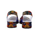 Mid Century Retro Floral 1970s 1960s Pattern 69 Women s Classic Slingback Heels View4