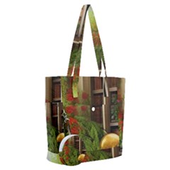 Room Interior Library Books Bookshelves Reading Literature Study Fiction Old Manor Book Nook Reading Everyday Shoulder Bag With Pouch Bag by Posterlux