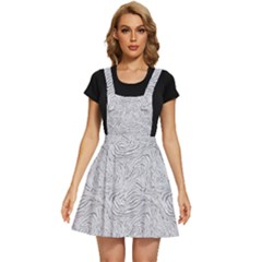 Light Grey Snake Apron Dress by DinkovaArt