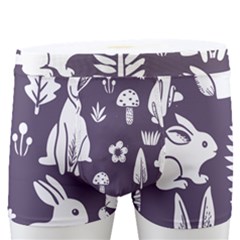 Easter Bunny Pattern Men s Boxer Briefs by Valentinaart