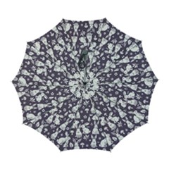 Easter Bunny Pattern Automatic Folding Umbrella With Case (large) by Valentinaart