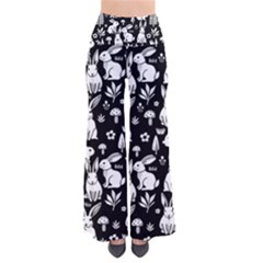 Easter Bunny Pattern So Vintage Palazzo Pants by Valentinaart
