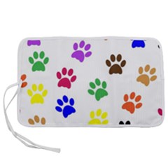 Pawprints Paw Prints Paw Animal Pen Storage Case (l) by Anend