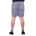 Blue Black Snake Pattern Men s Pocket Shorts View2