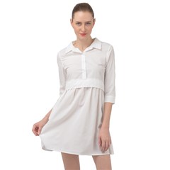 Mini Skater Shirt Dress Icon