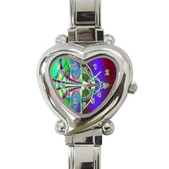 Design Heart Italian Charm Watch  by Siebenhuehner