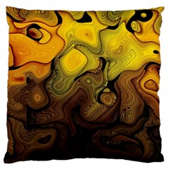 Modern Art Large Cushion Case (two Sided)  by Siebenhuehner